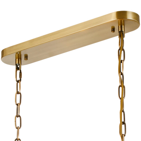 Mano Oval Pendant 7 Light